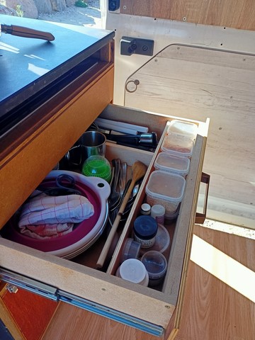 Meuble cuisine tiroir