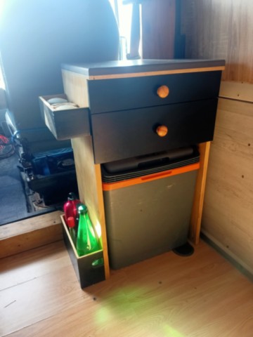 Meuble cuisine standard pour van